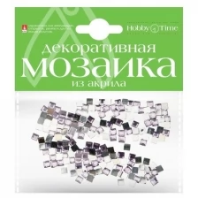 Мозаика декоративная из акрила 4Х4 ММ,200 ШТ., сиреневый